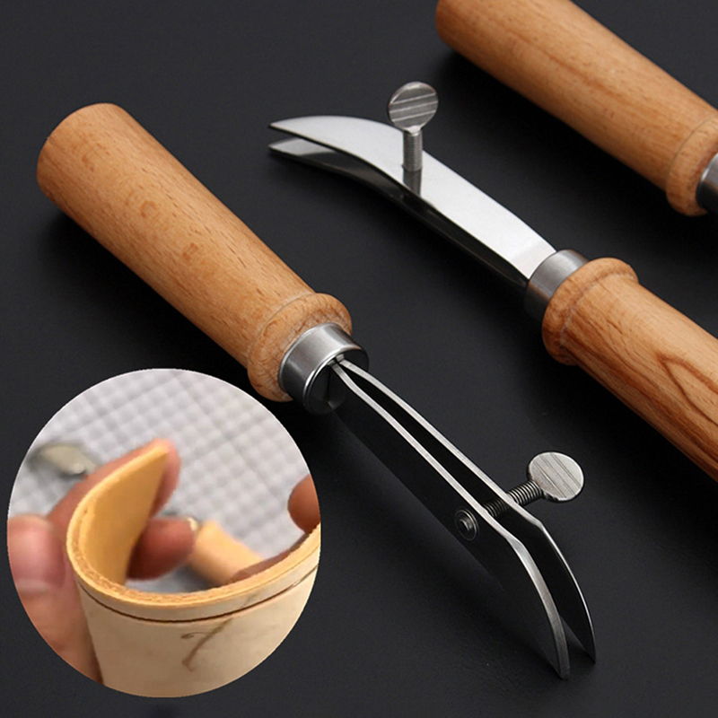 Adjustable Leather Edge Stitch - đánh giá và giá Groover Stitching Tool